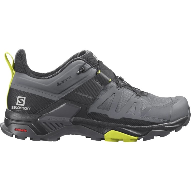 Dark Grey Salomon X Ultra 4 GTX Men\'s Hiking Shoes | PH 03672Z